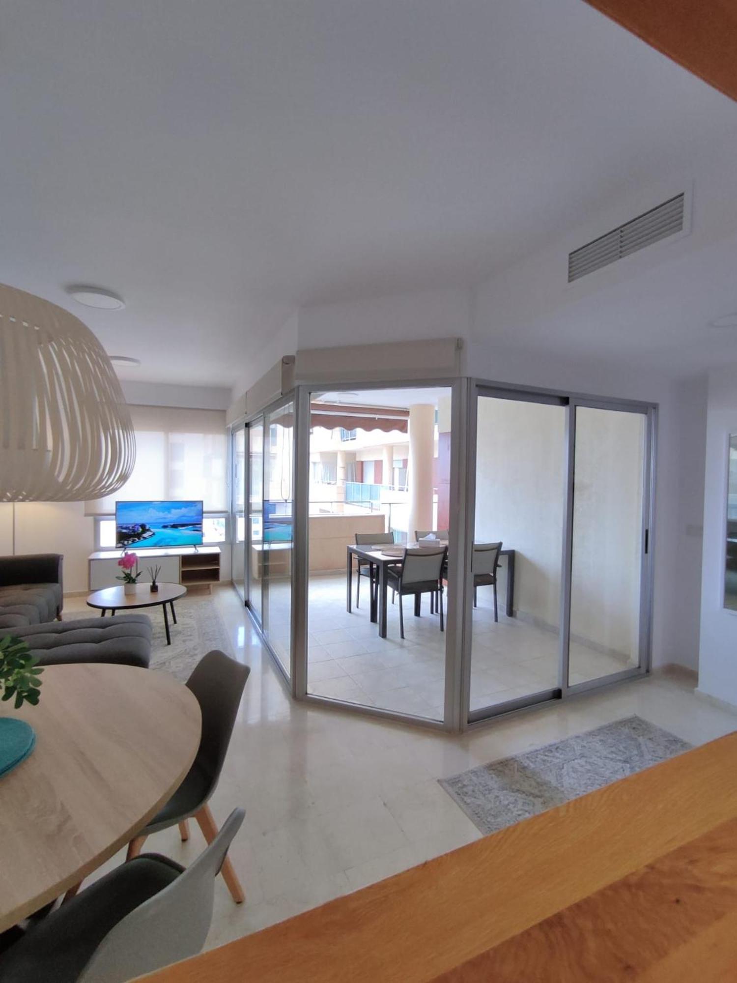 Alcotan 2 Modern Apartment With Sea View & Big Sunny Terrace Cala de Finestrat Exterior photo